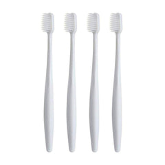 DOITOOL 4-piece soft bristle toothbrush set front view