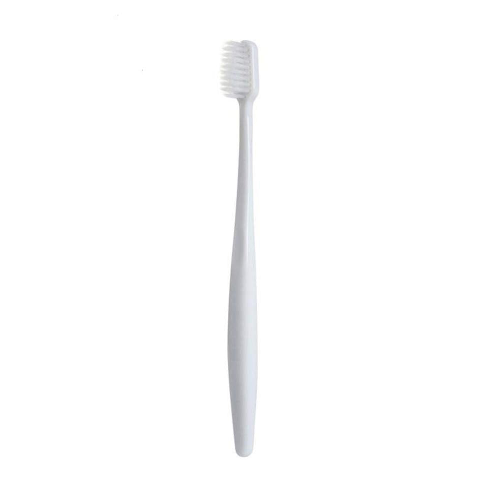 Close-up of ergonomic handle on DOITOOL toothbrush