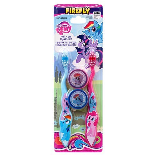Dollaritem Firefly My Little Pony Toothbrush Set - Travel Kit