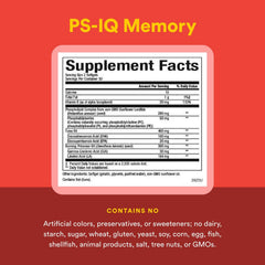Dolphin-friendly tuna oil used in PS IQ Memory