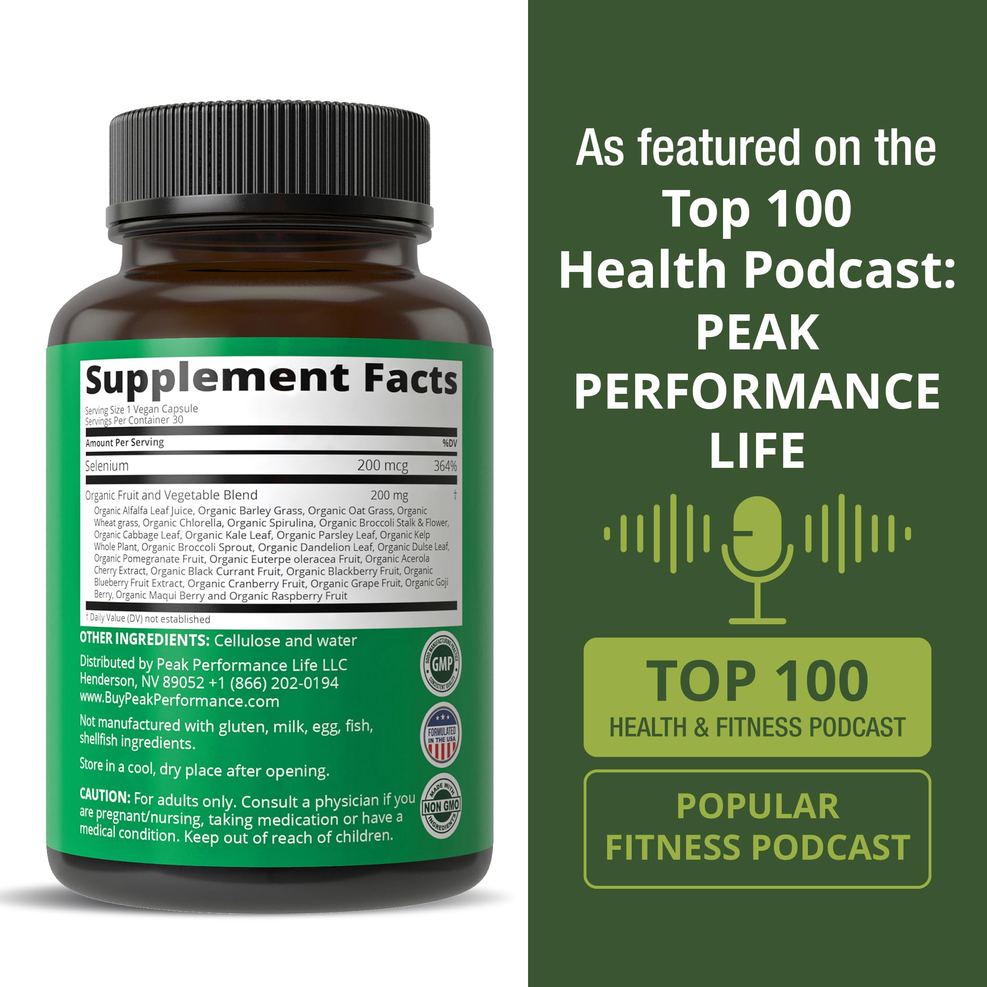 Vitamin Angels 1-for-1 donation program banner for selenium