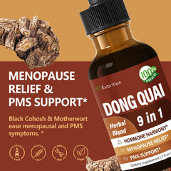 Dong Quai drops for women's menopause and PMS relief