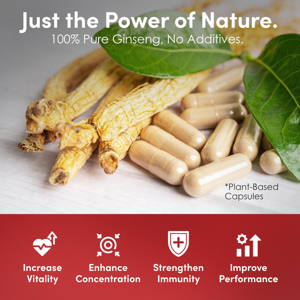 Laboratory testing and GMP certification icons for the supplement