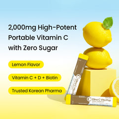 Single stick format for portable Vitamin C