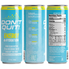 Hydration with coconut water and electrolytes illustration