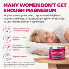 Close-up of DOODLE HOG magnesium cream jar with lavender label