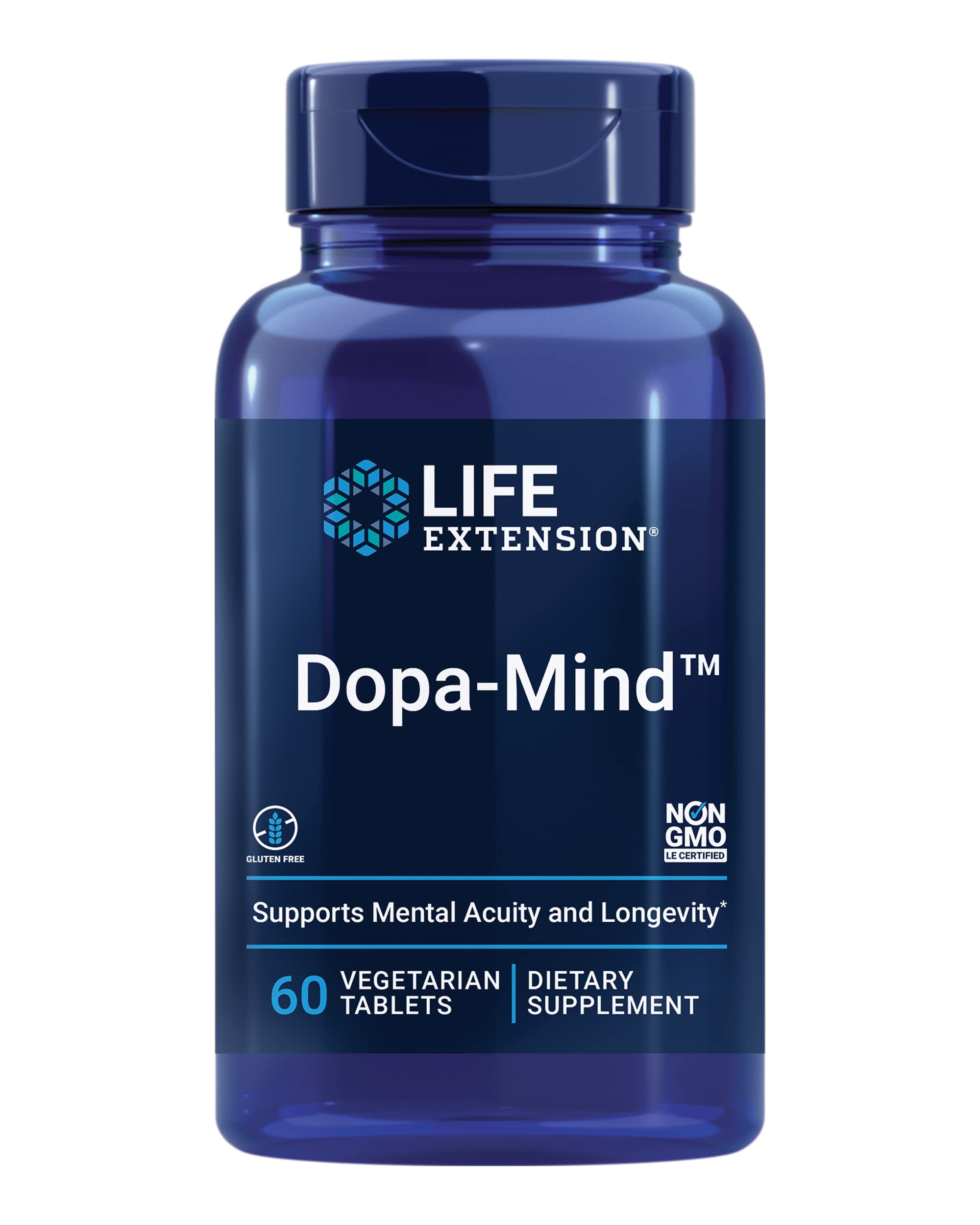 Dopa-Mind bottle and packaging front view