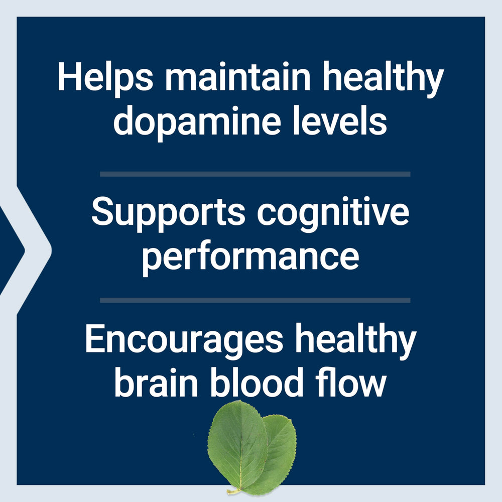 Close-up of Dopa-Mind tablets