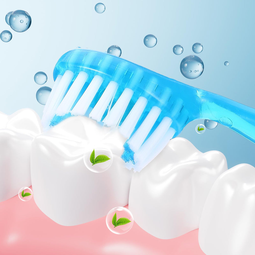 Detachable floss and toothpick end