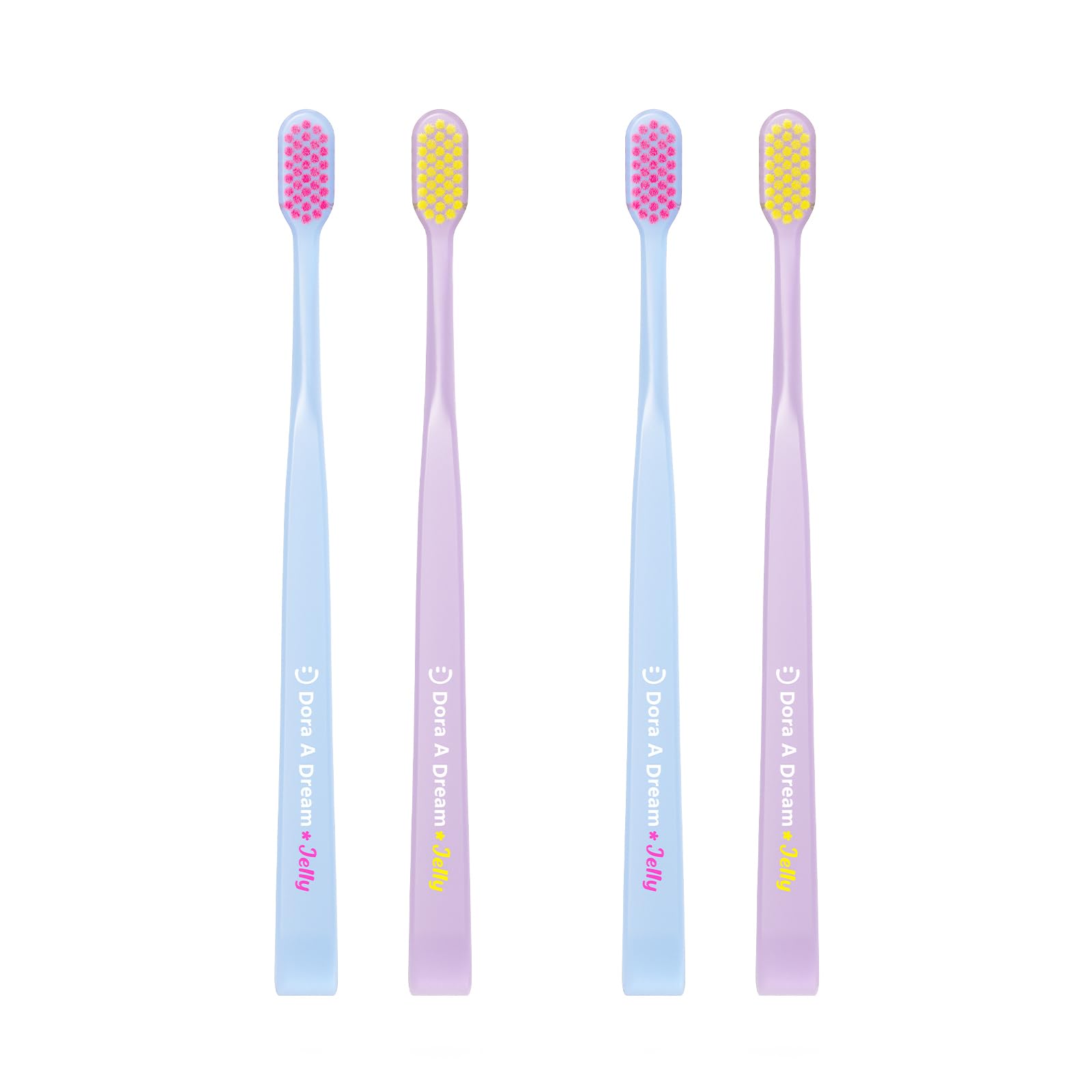 Gift-ready transparent packaging for DoraADream toothbrush