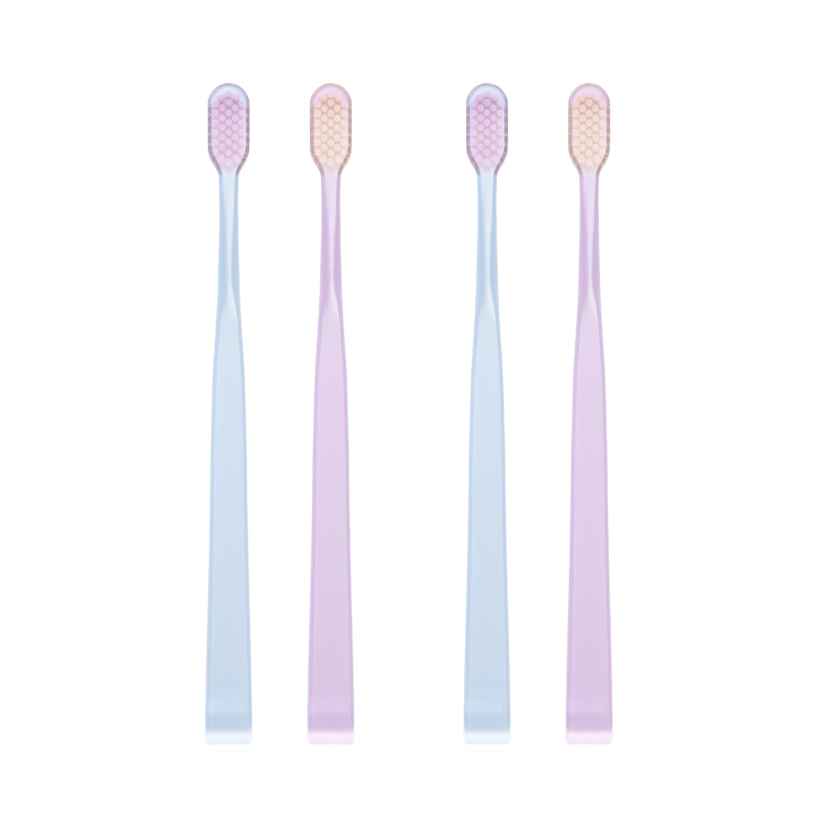 Slim ergonomic handle and compact head on DoraADream toothbrush