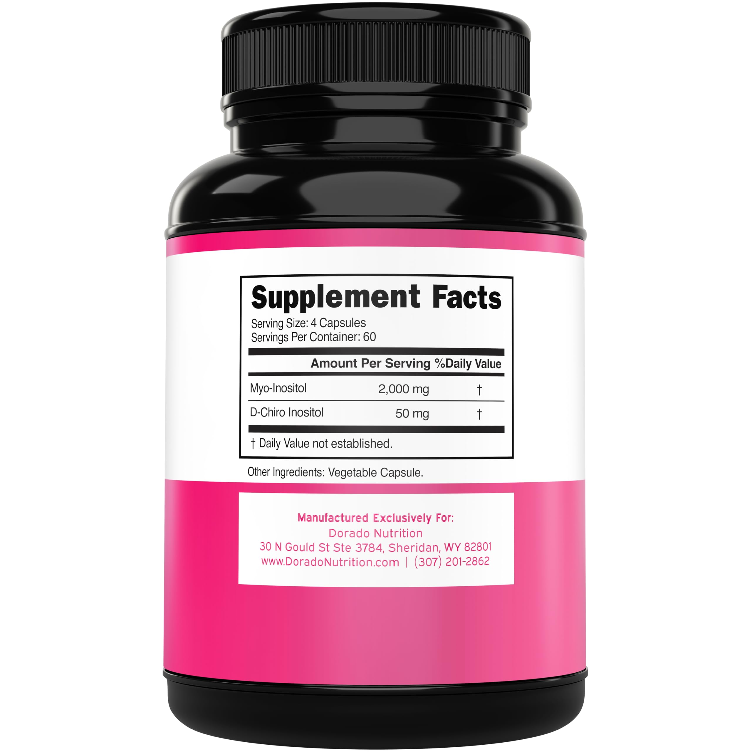 DORADO NUTRITION capsule close up revealing smooth vegan shell benefit