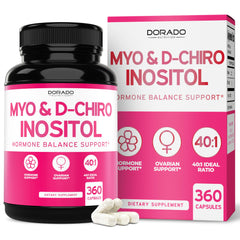 DORADO NUTRITION front packaging showing full 360 capsule bottle and benefits