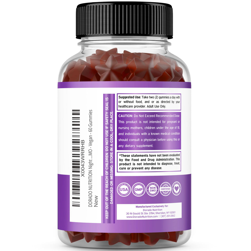 DORADO NUTRITION gummies scattered to show color and appealing apple flavor