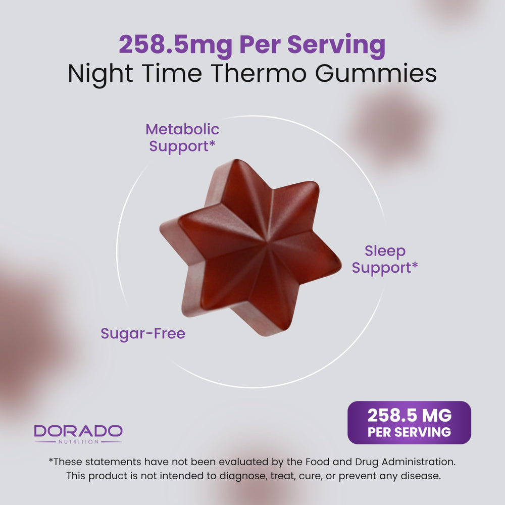 DORADO NUTRITION gummy in hand demonstrating single serve convenience