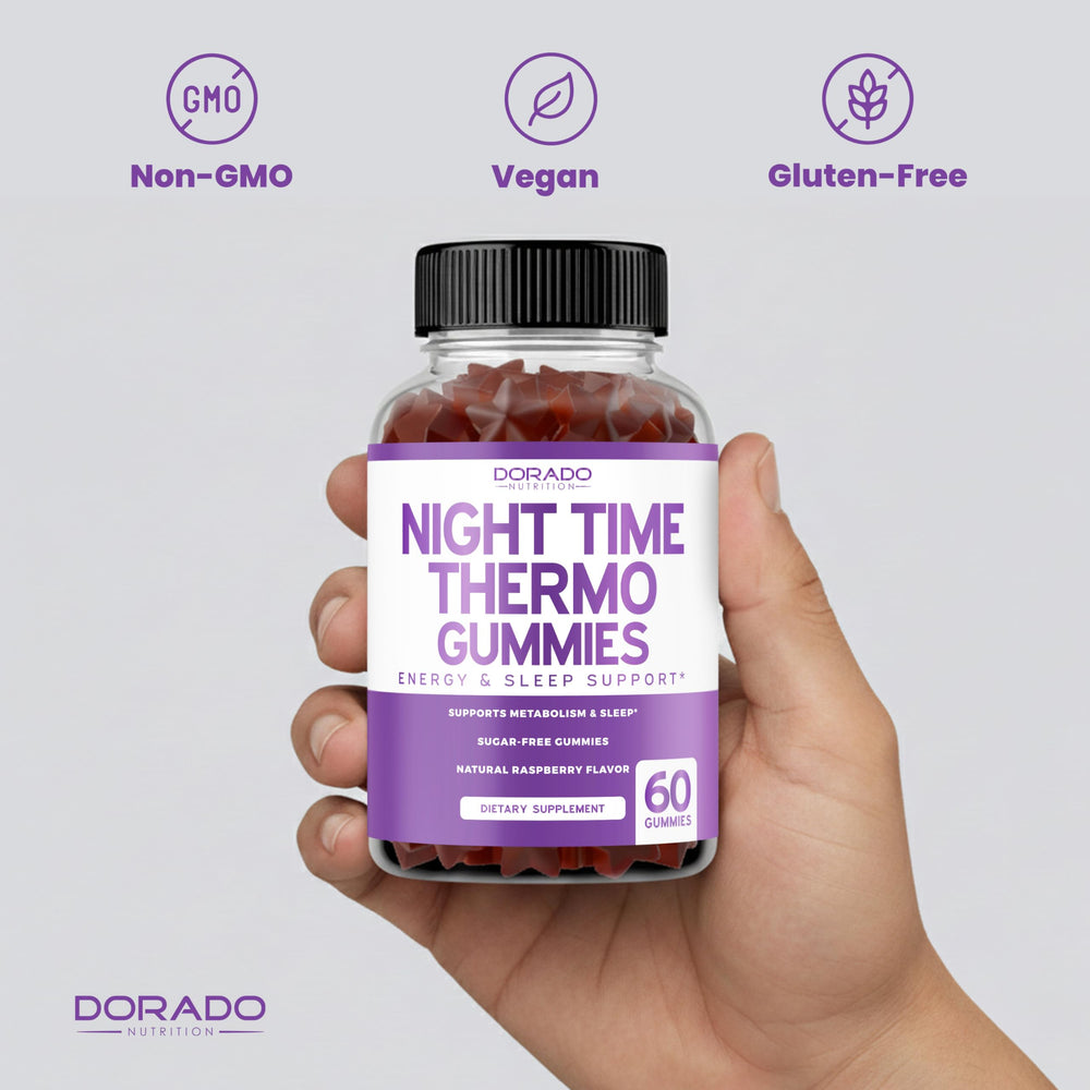 DORADO NUTRITION bottle beside coin illustrating compact two-month supply