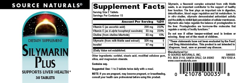 Illustration of two tablets with dosage note