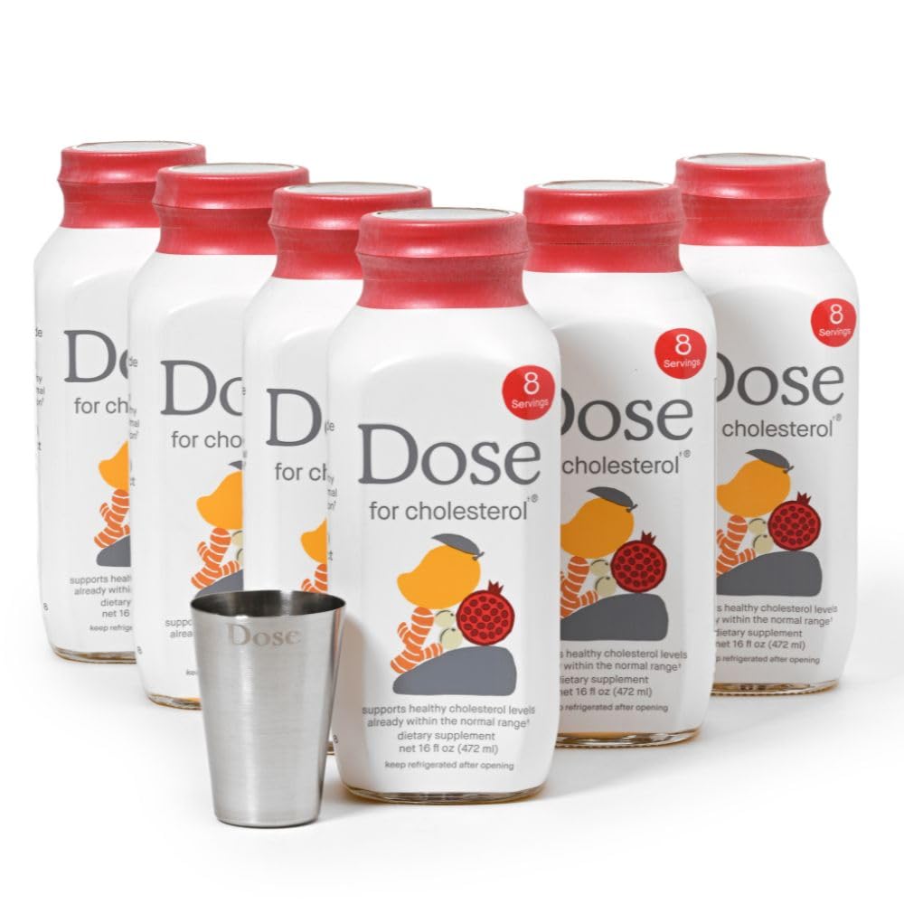 Six 16oz DOSE bottles in a six-pack package