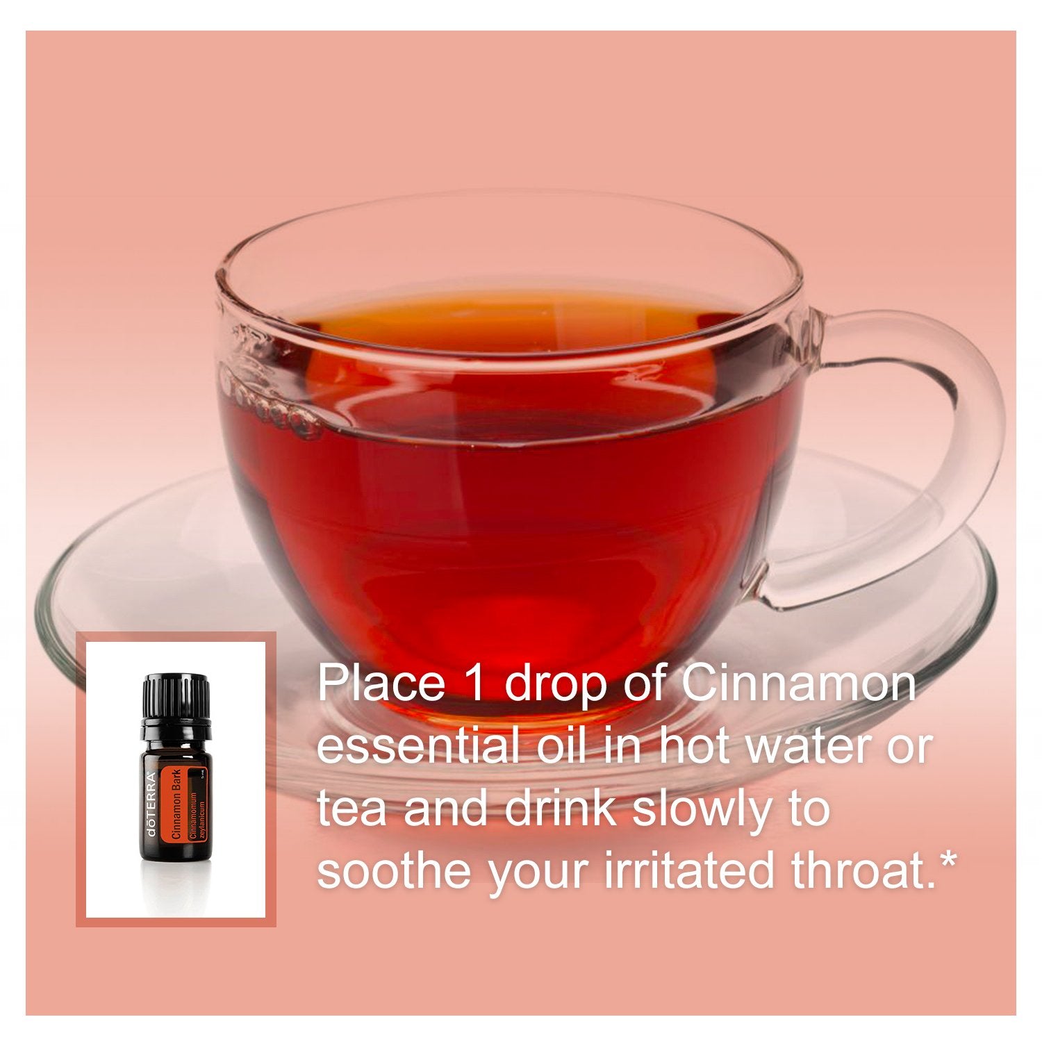 Product packaging for doTERRA Cinnamon Essential Oil 5 ml