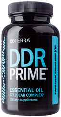 doTERRA DDR Prime Softgels bottle and label on white background