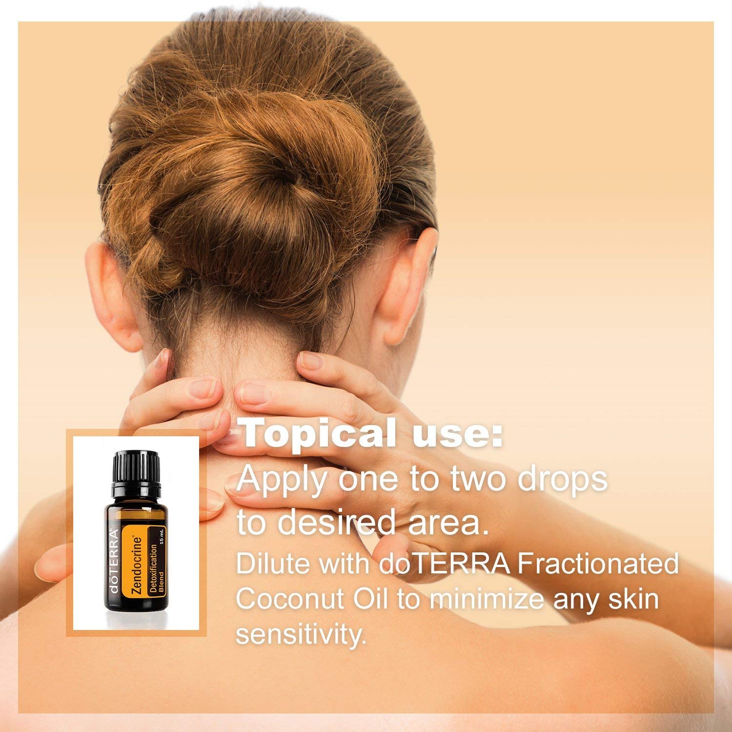 DoTERRA detox oil 15 mL label
