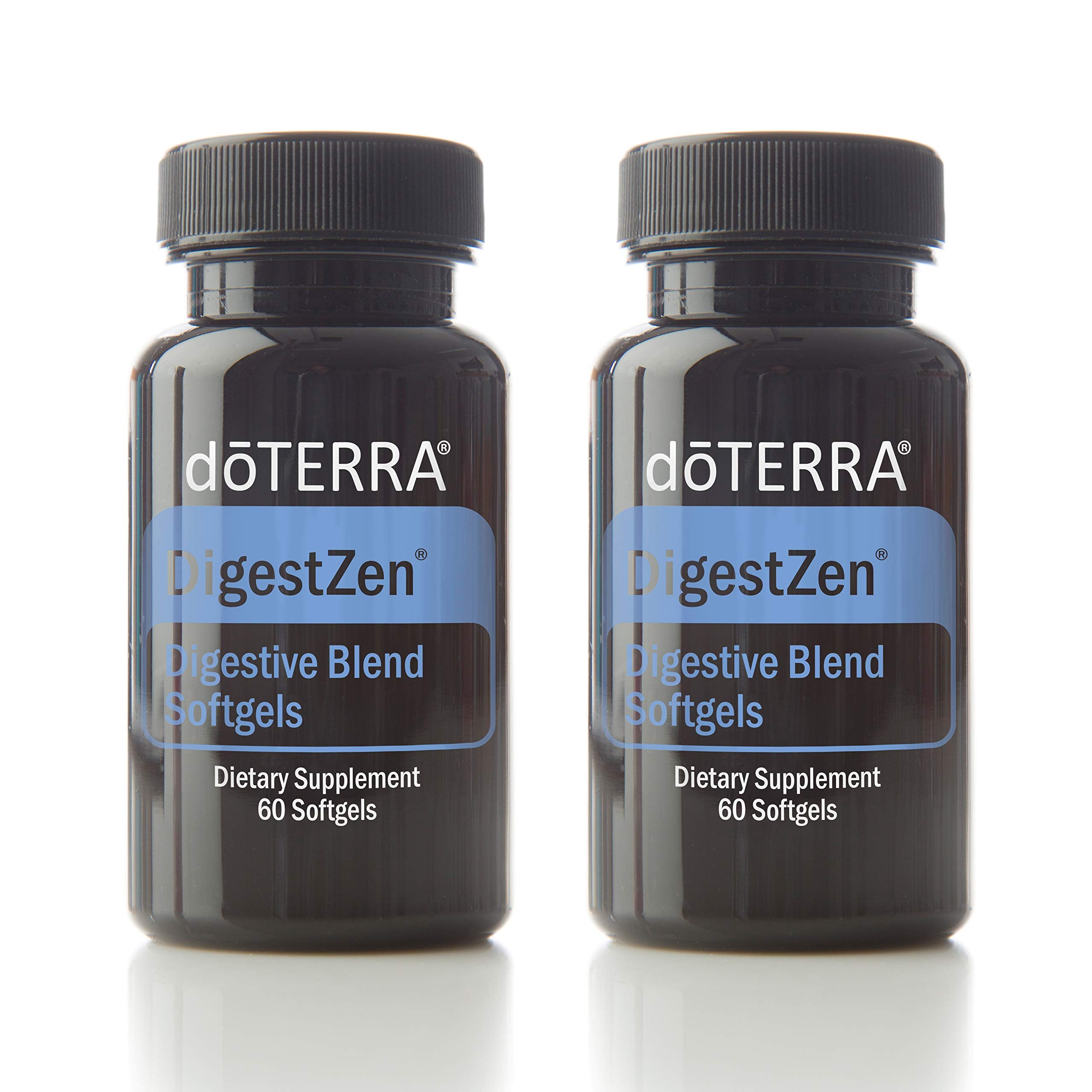 doTERRA DigestZen Softgels bottle – 60 softgels, 2-pack