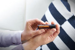 Close-up of MetaPWR Metabolic Blend ingredients: Grapefruit, Lemon, Peppermint, Ginger, Cinnamon Bark