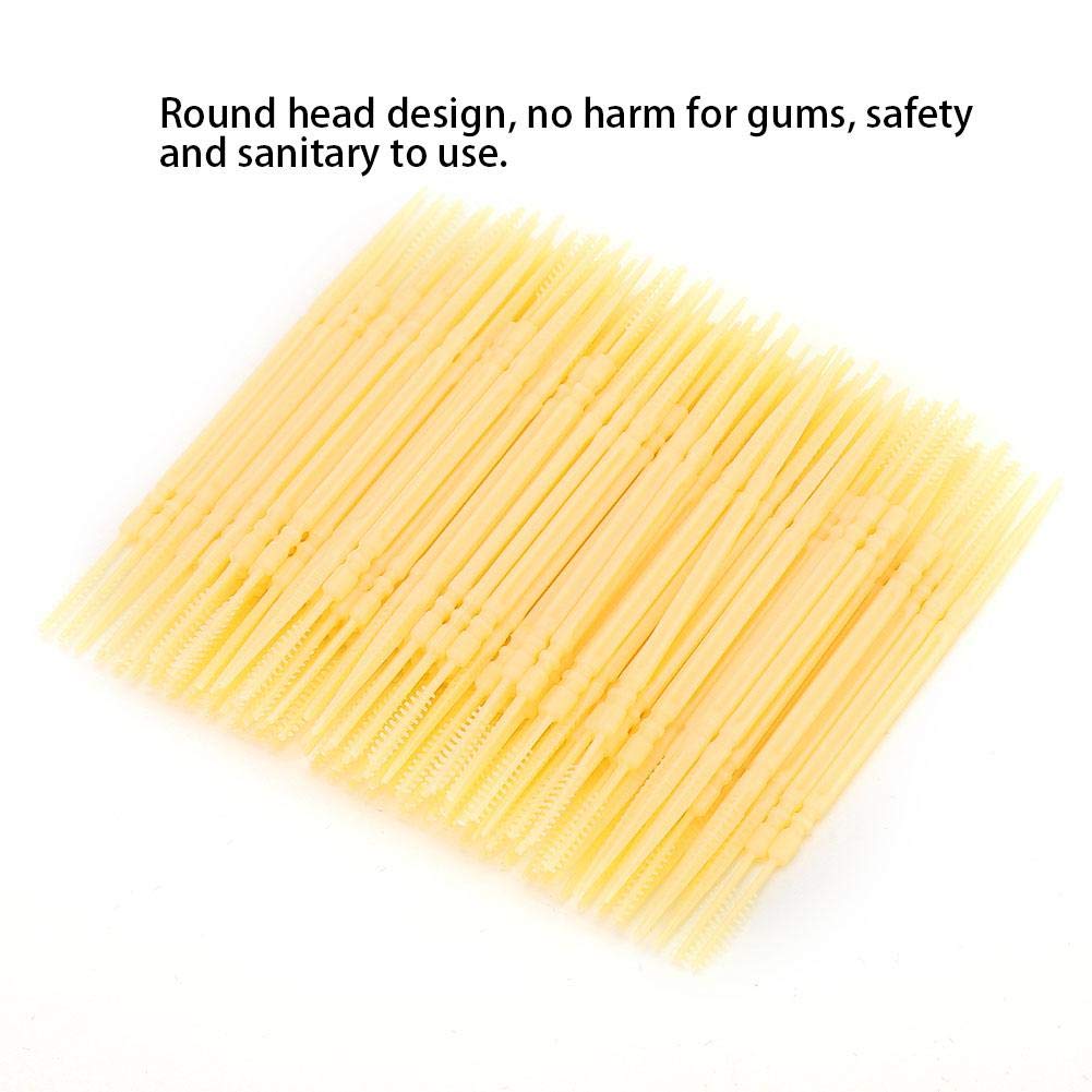 Green color variant side view of Double-Head Toothpick