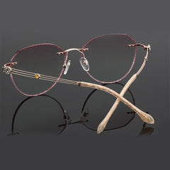 Two pairs of double rubber plugs for eyeglasses repair