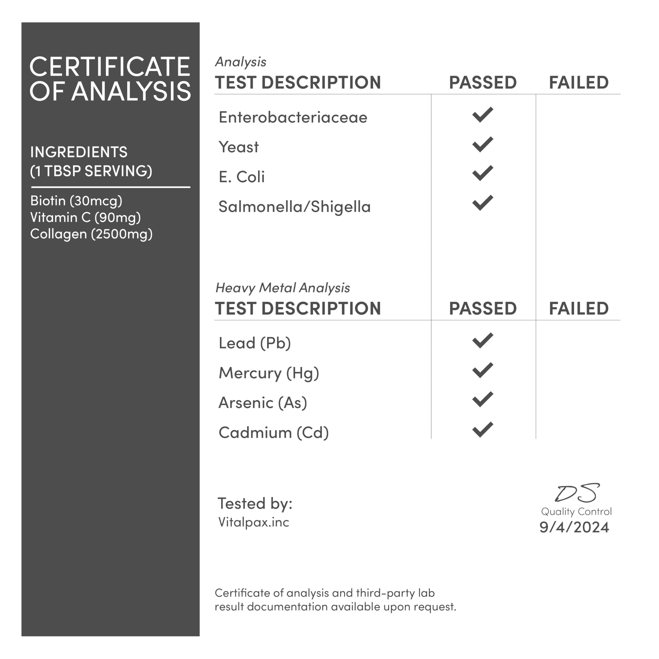 Pear-flavored collagen liquid bottle with 32 servings