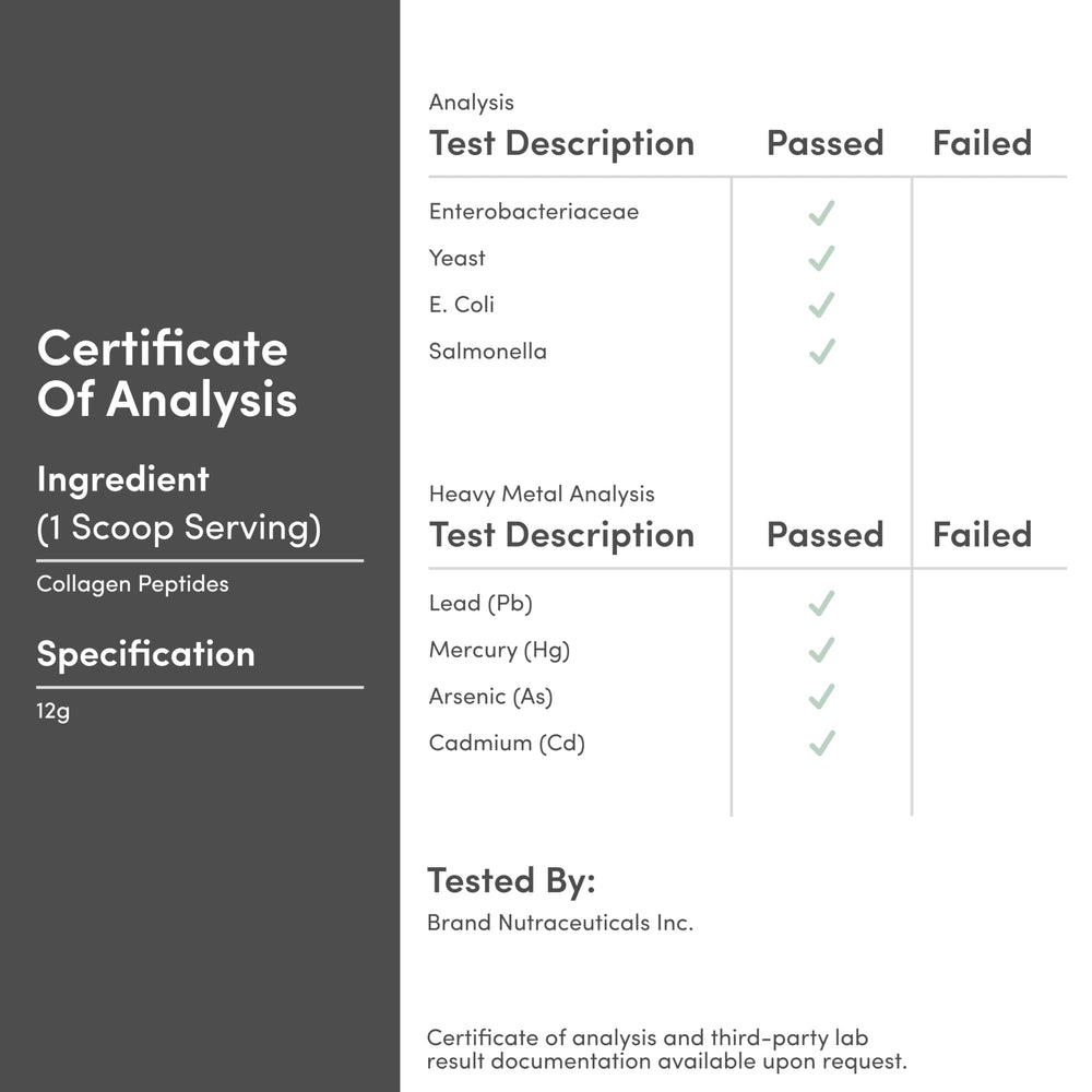 Front of Double Wood Marine Collagen Powder canister