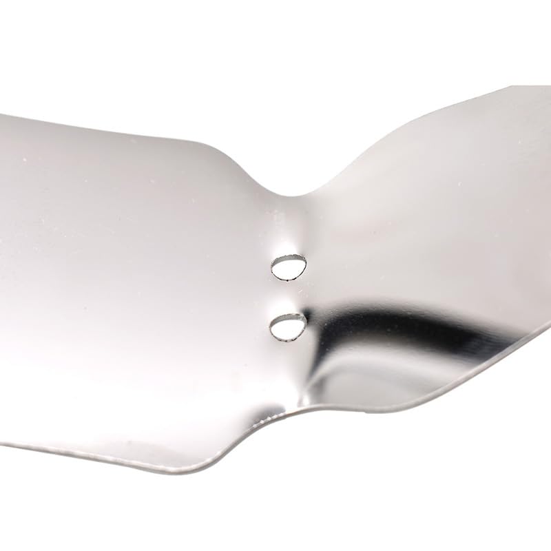 Anti-scratch coating on dental mirror providing durability for clinical use.