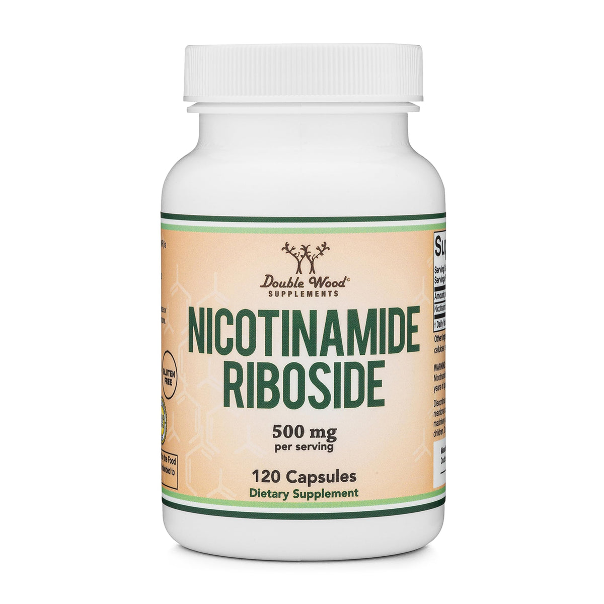 Double Wood Nicotinamide Riboside bottle