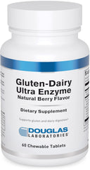 Berry-flavored Gluten-Dairy Ultra Enzyme chewable tablet