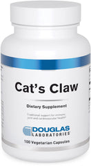 Douglas Laboratories Cat's Claw 100 Capsules bottle on white background