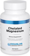 Douglas Laboratories Chelated Magnesium bottle – 100 tablets (hero image)