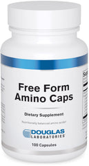Douglas Laboratories Free Form Amino Capsules bottle label