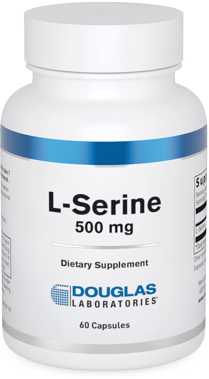 Douglas Laboratories L-Serine bottle front label
