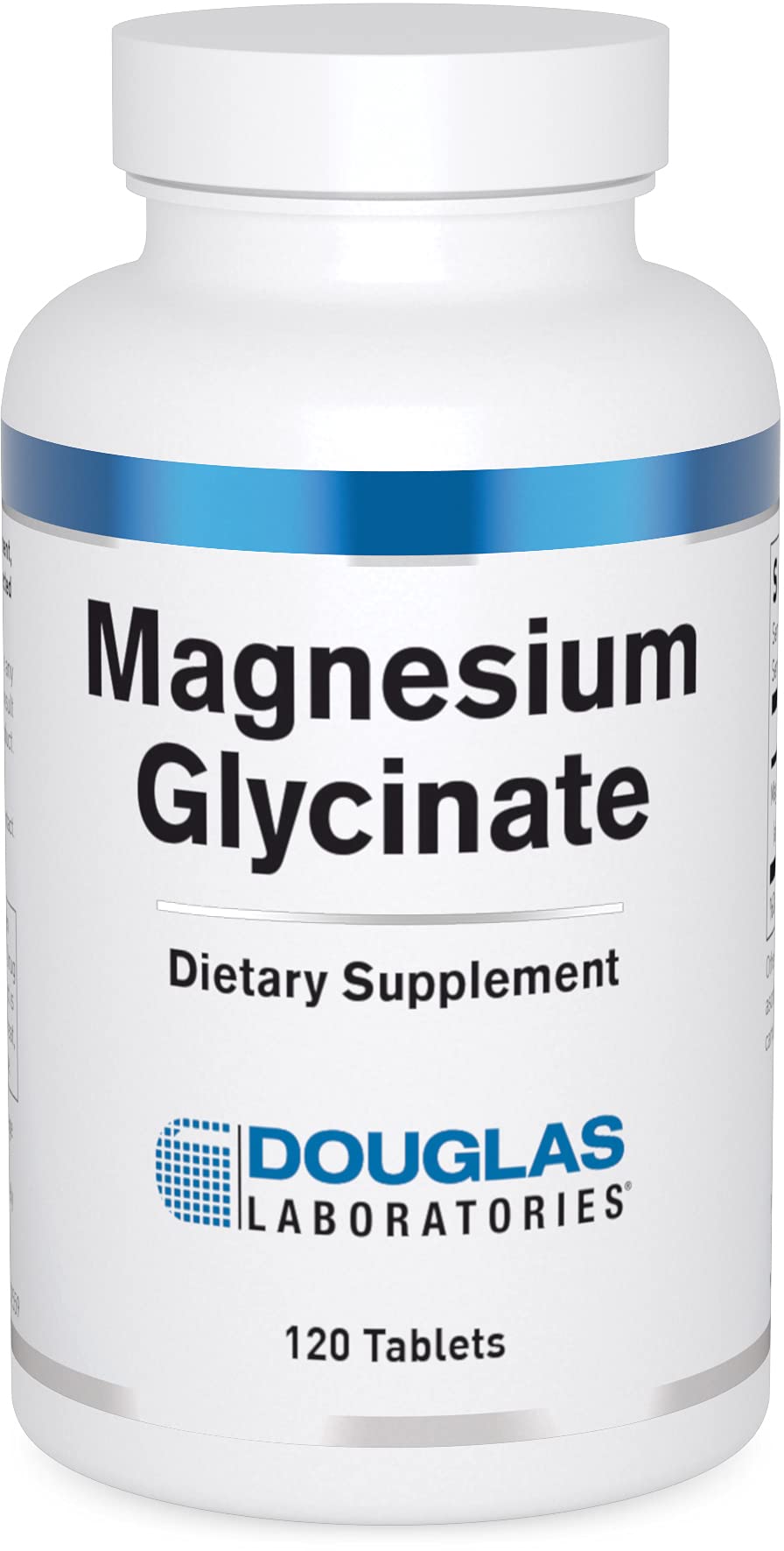 Douglas Laboratories Magnesium Glycinate 120 Tablets bottle and label