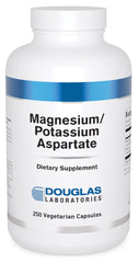 Douglas Laboratories Magnesium/Potassium Aspartate 250 Vegetarian Capsules bottle