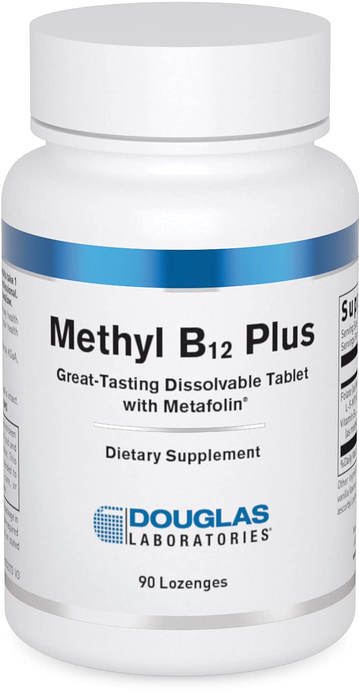 Douglas Laboratories Methyl B12 Plus bottle - 90 Lozenges