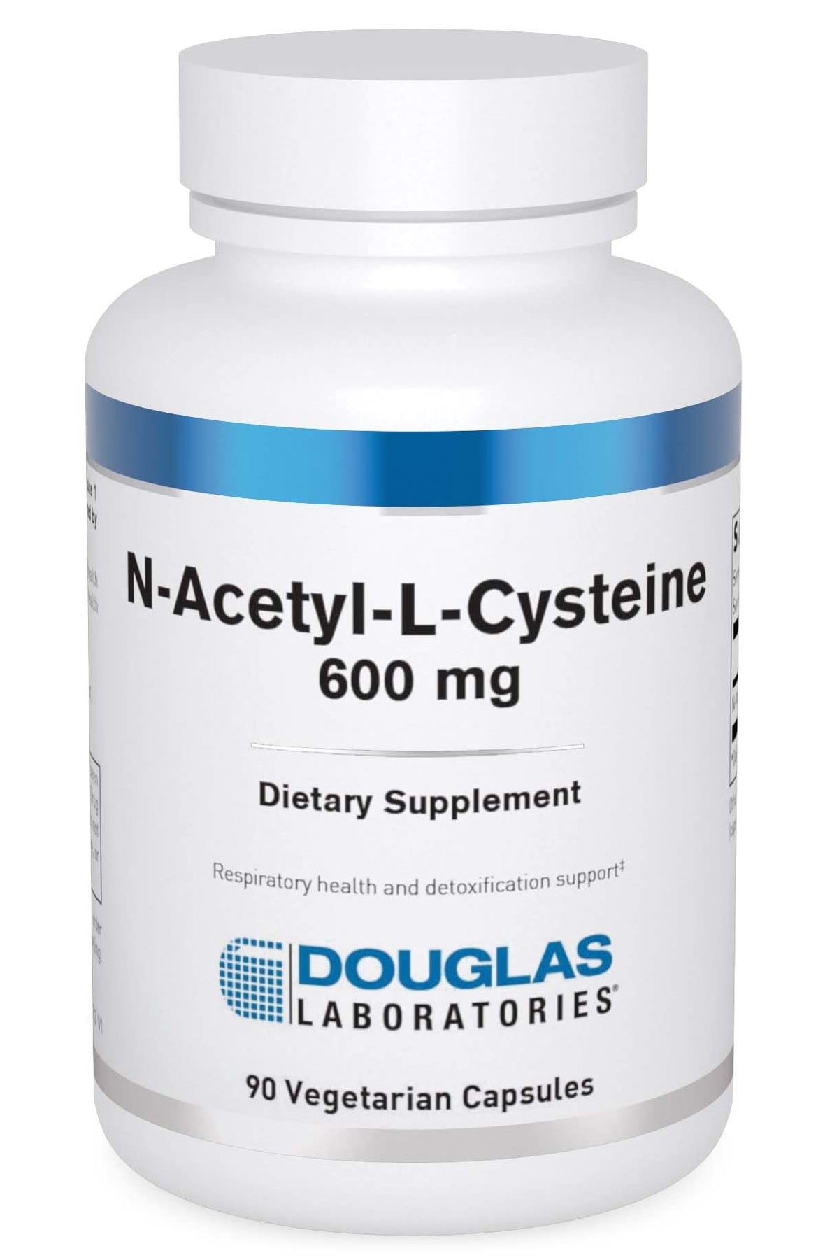 Douglas Laboratories NAC 600 mg bottle label
