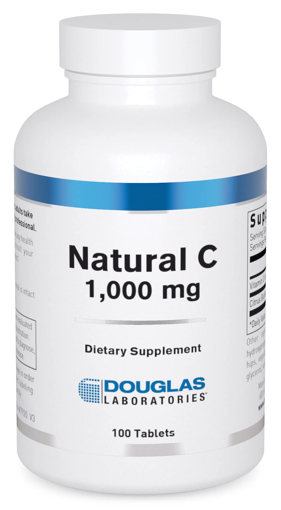 Douglas Laboratories Natural C 1000 mg bottle – front view