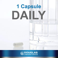 Niacinamide supplement bottle with label detail