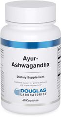 Douglas Laboratories Ayur-Ashwaganda 60-capsule bottle front view