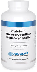 Douglas Laboratories Calcium Microcrystalline Hydroxyapatite bottle on white background