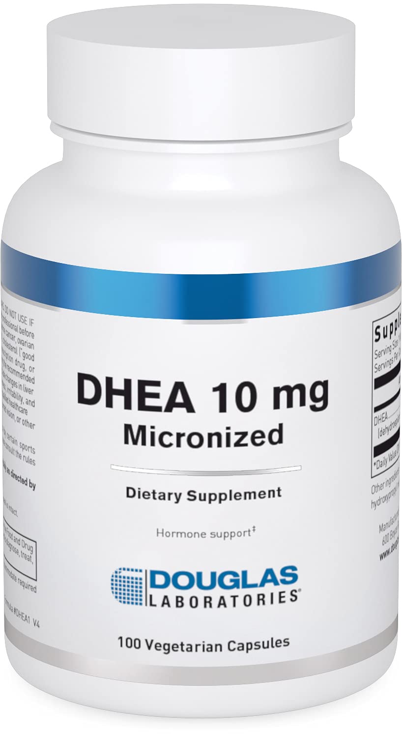 Douglas Laboratories DHEA 10 mg capsules hero image