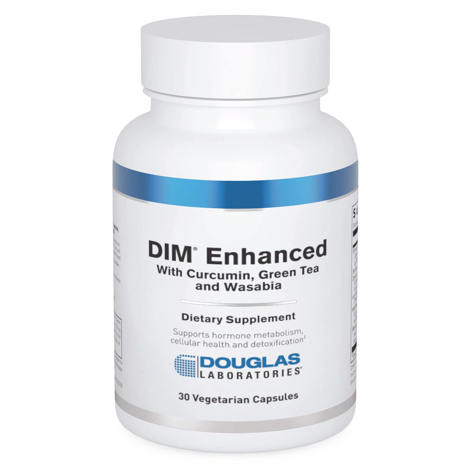 Douglas Laboratories DIM Enhanced bottle on white background