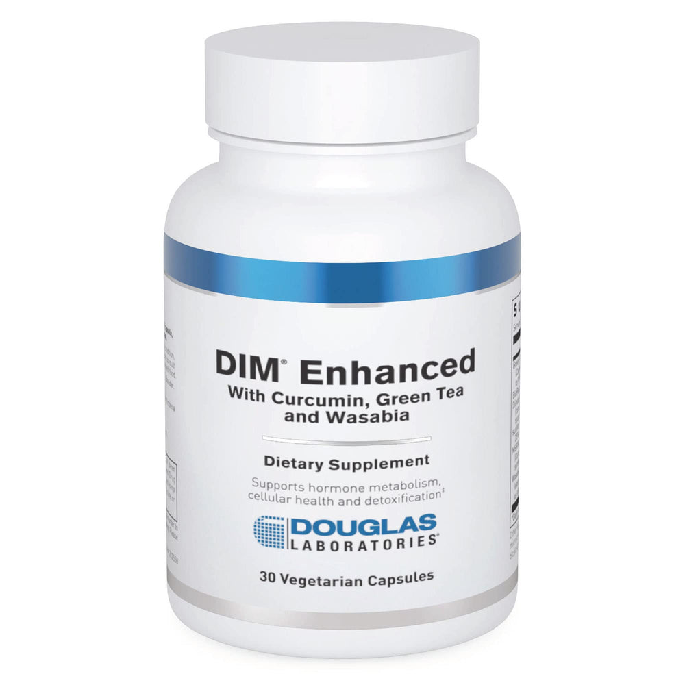 Douglas Laboratories DIM Enhanced bottle on white background