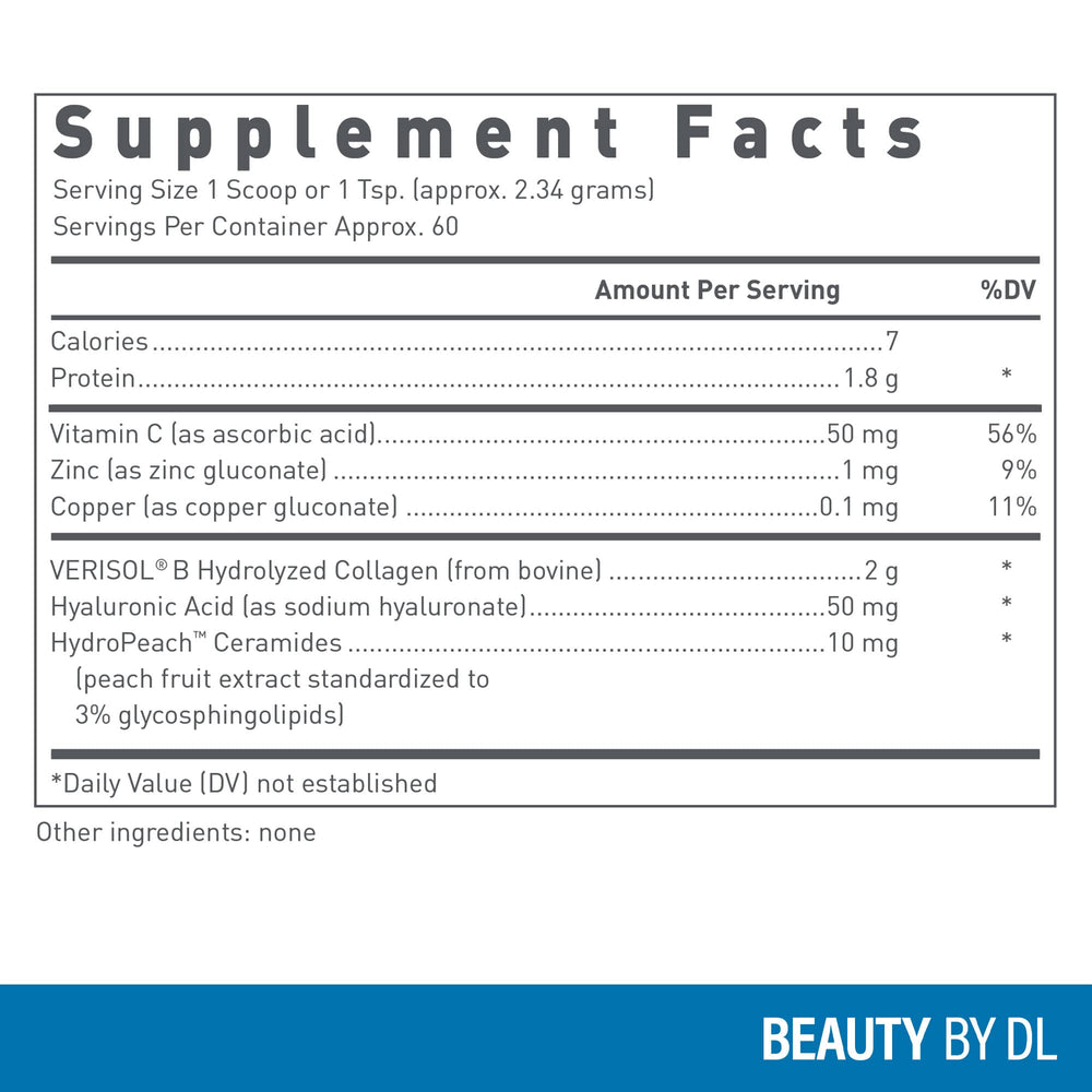 Douglas Laboratories Hydrolyzed Collagen+ bottle and label